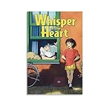 Classic Movie Masterpiece Whisper Of The Heart Art Print Poster (3) Art Poster Canvas Painting Decor Wall Print Photo Home Modern Decorative Posters Framed/Unframed 08x12inch(20x30cm)