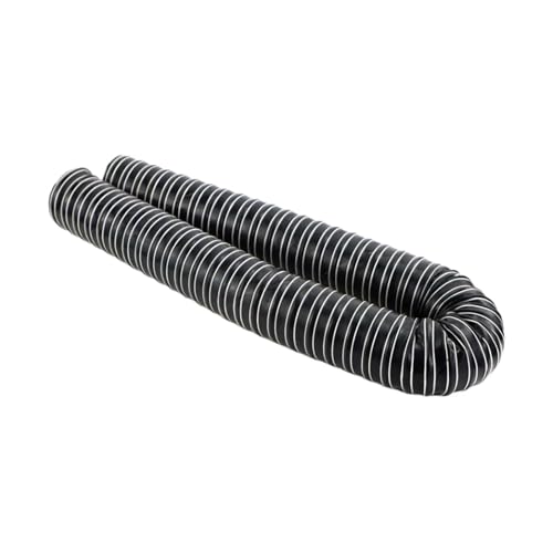 Tubo Campana Extractora Conducto de calefacción de aire diésel de 60 mm y 76 mm de diámetro interior y 100 cm de longitud, resistente a altas temperaturas, for coches, caravanas, camiones(60mm)