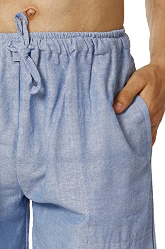 Image of Aatman One Size Men's Eco-Friendly Cotton Pyjama | Fits Waist Size 28 to 36 Inches