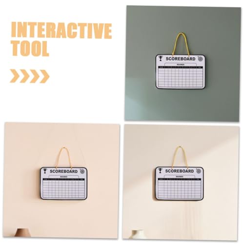 Marcador de golf doble faz secable portátil 2 piezas miniatura 3