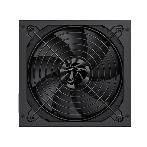 GP 850B - Alimentatore di rete PC 850W, non modulare, 80 Plus Bronze, DC-to-DC, ventola HDB da 140 mm, cavo piatto nero, 9 funzioni di protezione, 5 anni di garanzia, colore: Nero - Alimentatore - Immagine 2