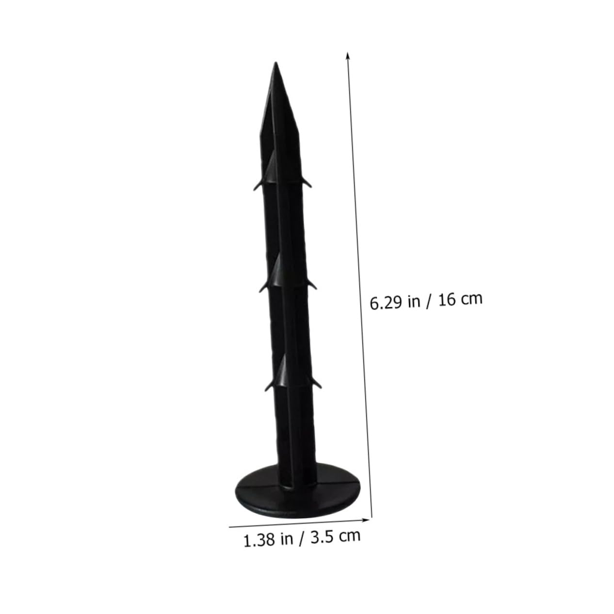 INOOMP 100pezzi Chiodi Fissaggio Per Pacciamatura Ombreggiante e Giardinaggio Resistenti e Riutilizzabili Per