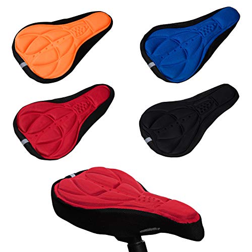 Comius Sharp Funda de Asiento de Bicicleta, 4 PCS Ciclismo Bicicleta Cómodo...