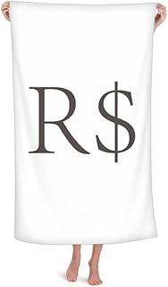 Currency Symbol Brazilian Real Throw Blanket Soft Warm Flannel