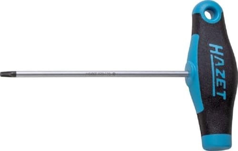 HAZET 163-182/9 Torx Profil T-Handle Zestaw wkrętaków - wielokolorowy