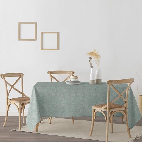 Nappe imperméable à l'eau en tissu coton doux anti-taches