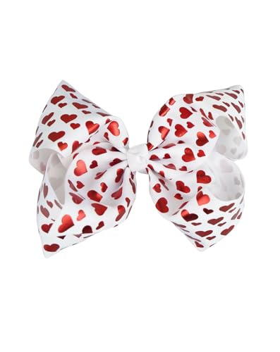 Pinces à cheveux de Saint-Valentin JHV08 nœud papillon : accessoire coiffure Bow-B4