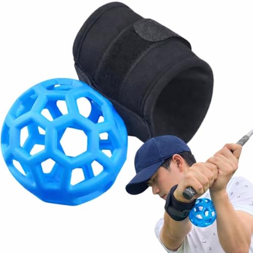 ゴルフトレーニングボール、ゴルフスイング腕部姿勢矯正、屋内外姿勢トレーニングスマートボール