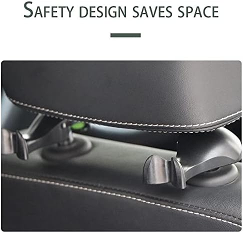 General Car Seat Headrest Hanging Bag Hook Load-Bearing 20kg Handbag Purse Fabric Storage Rack Clip Auto Parts Multi-Purpose image 4