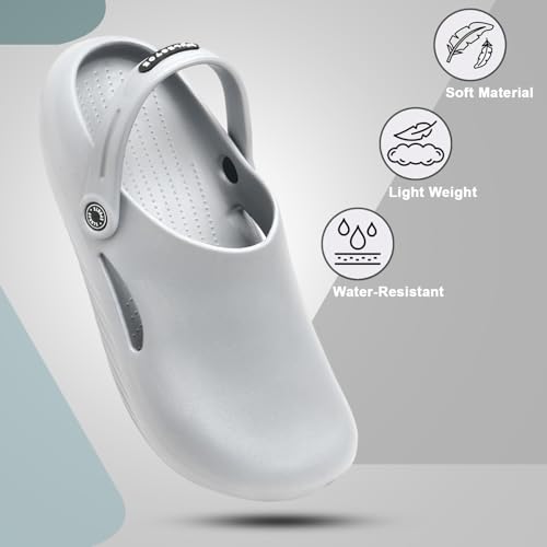 Image of Spirit Men's Lightweight Comfortable Waterproof Classic Clogs