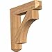 Westlake Craftsman Smooth Bracket, 5.5" Width x 32" Depth x 32" Height, Western Red Cedar - EKENA MILLWORK BKT06X32X32WTL04SWR
