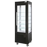  Vitrine Boulangerie Pâtisserie Négative 4 Faces Vitrées - 250 L - AFI Collin Lucy