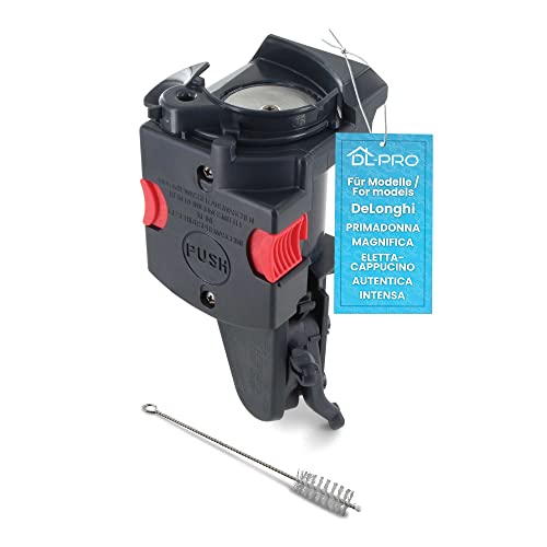 DL-pro Brühgruppe Brüheinheit für DeLonghi 5513227891 7313251451 mit Reinigungsbürste für ECAM ETAM PrimaDonna Magnifica…
