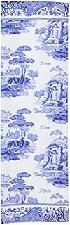 Portmeirion Home & Gifts Tea Towel, 100%-cotton, Blue & White