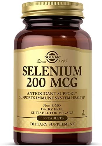 Solgar - Selenium 200 mcg Tablets 100 Count