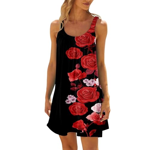 Vestido elegante de verano con estampado floral exclusivo