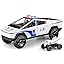 Police Tesla Cybertruck White 1:24