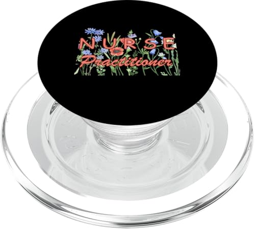 PopSockets MagSafe infirmière motif floral pour bureau