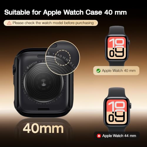 Image of LK Case for Apple Watch SE 3 /SE 2 /SE Screen Protector 40mm