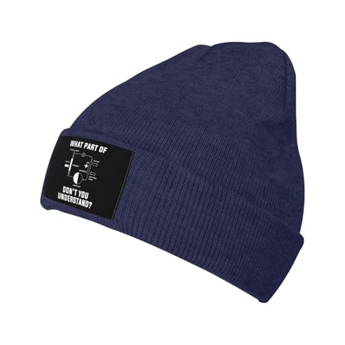 What Part of Don't You Understand Unisex Skull Knit Hat