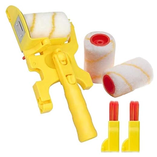 XT Pole Mountable Professional Edger with 2-Pack Replacement Rollers, 2-Pack Brushes