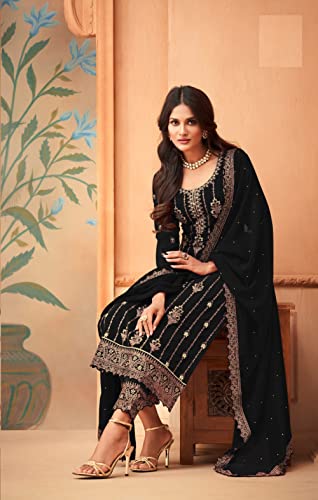 Heni Fashion Indian/Pakisatni Party/Wedding Wear Readymade Straight Salwar Kameez/Salwar Suit for Women3