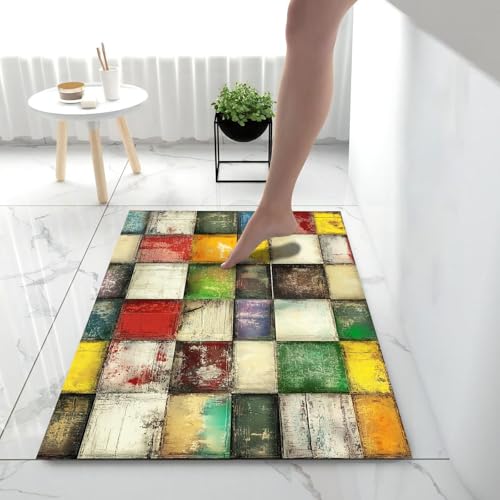 Tapis de sol douces absorbantes pour eviter les glissades retro - 5