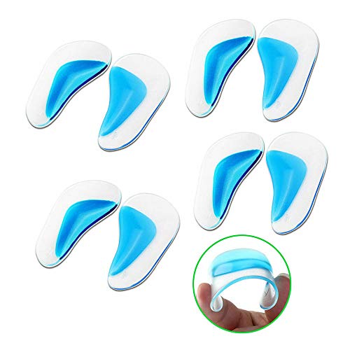 Acxico 4 Pcs Soporte Ortopédico para Arco en Gel Azul miniatura 5