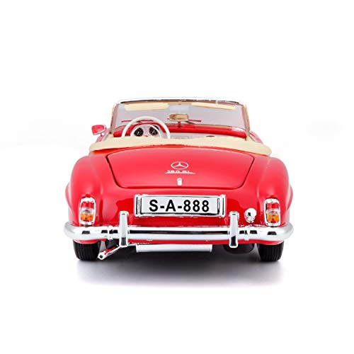 Maisto 118 1955 Mercedes-Benz 190SL Diecast Vehicle miniatura 3