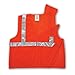 TINGLEY RUBBER V70529.4X-5X ANSI 107 Class 2 4 Extra Large/5 Extra Large Fluorescent Orange Safety Vest with 5 Point Breakaway Polyester Mesh,, 2" Reflective Tape and Velcro Front Closure