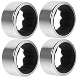 Cabilock 4 Pièces Anneau Anti-Gouttes Acier Inoxydable pour Bouteille de Vin Rouge Collie...