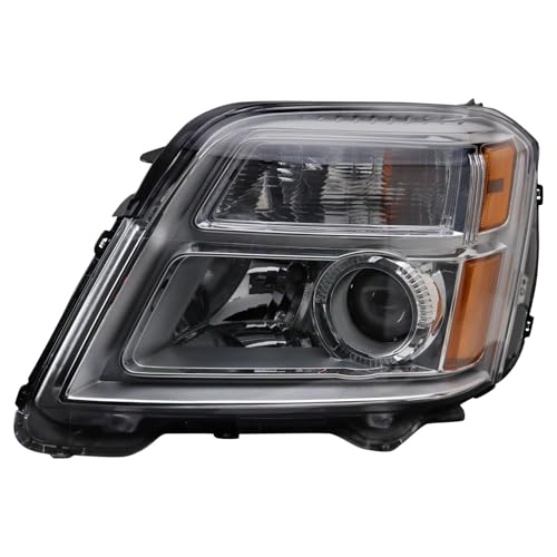 Image of TRQ Driver Side Headlight Assembly Compatible with 2010-2015 GMC Terrain GM2502350
