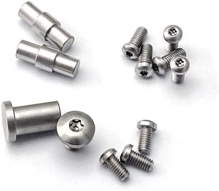 Titanium Pocket Clip with Stainless Screw Fit for Recon 1 Old Version DIY Making Replacement Accessory