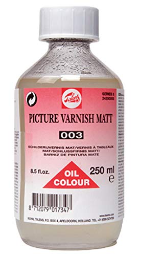 Vernis peinture mate Talens 250 ml haute protection UV contre le vieillissement des couleurs