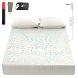 Grounding Sheets King, 90% Organic Cotton+ 10% Pure Silver Fiber,Grounded Bed Sheet Kit, Deep Pocket...