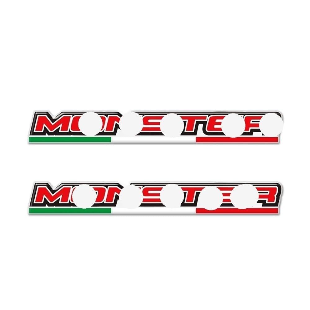 Protège réservoir autocollant décoratif résine époxy Monster 950