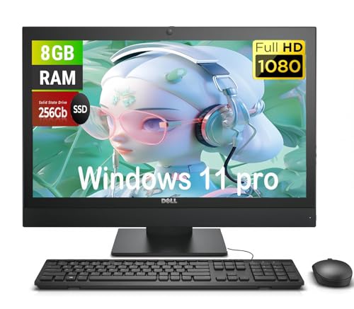 Dell OptiPlex 5250 All-in-One Desktop Computer, 21.5