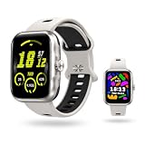 Smartwatch Action com GPS Integrado, Alexa, Tela AMOLED, Strava, Resistência 3ATM, Fitness e Notificações Inteligentes Pulseira Respirável(Prata)