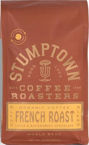 STUMPTOWN COFFEE ROASTERS, Whole Bean Dark Roast, French Roast 12 Oz