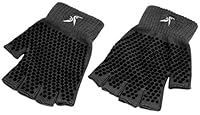 Algopix Similar Product 9 - ProsourceFit Grippy Yoga Gloves One