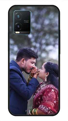 Image of NDCOM for Customised Back Cover VIVO Y21 Back Covers, Y33T, VIVO T1x, Y21G, VIVO Y33s, Y21A, VIVO Y21T Back Cover DIY Personalised Photo Design | Customized Gift Custom Text Name Printed Metal Case