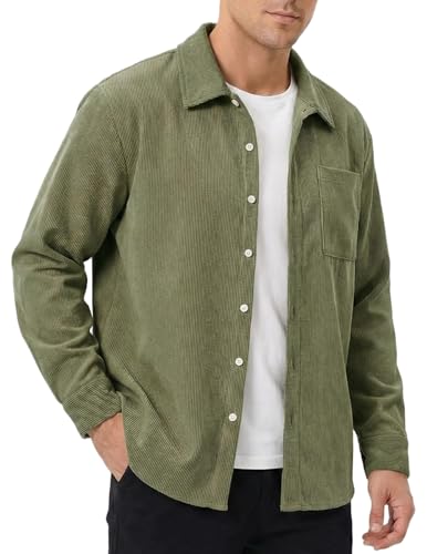 Image of ZAFUL Men's Shacket Aztec Print Shirt Jacket Flannel Button Up Turndown Collar Overshirt Chest Pocket Button Flap Thick Shirt