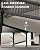 4-Piece Metal Patio Furniture Set with Thick Cushions and Coffee Table,All-weather Porch Sectional Sofa Set Style Modern,Metal Sun Villa Patio Furniture Set with High Back for Backyard,Deck