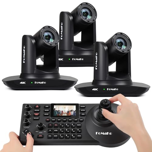 Amazon.com : FoMaKo 4K 20X PTZ Camera HDMI AI Auto-Tracking PTZ