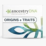 AncestryDNA + Traits: Genetic Ethnicity + Traits Test, AncestryDNA Testing Kit with 35+ Traits, DNA Ancestry Test Kit, Genetic Testing Kit