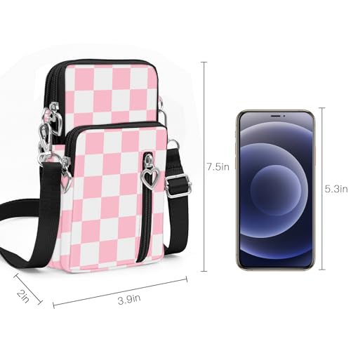 Image of BIAOTIE Lightweight Small Crossbody bags Cell Phone Purses Travel Pouch Shoulder Bag for Women | Lightweight