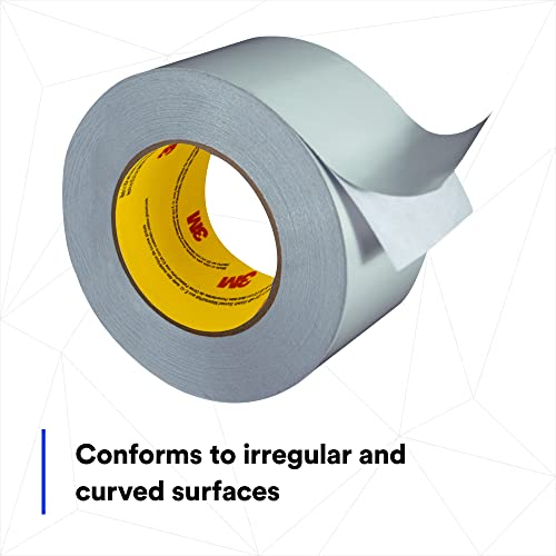Image of 3M Venture Tape Cryogenic Vapor Barrier Tape 1555CW, Cold Weather Adhesion, UL723 Classified, 2.83 in x 50 yd