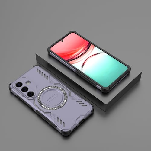 Coque rigide Samsung S26 5G antichoc design robuste et mince finition violette - 5