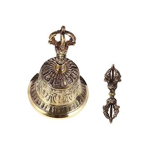 Lista de Cenisero del mes. 40 MINAOLULUS Campana de Cobre Budista Vajra para Meditación y Rituales con Sonido Nítido y Superficie Lisa