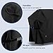 SunPatio 58 Inch Outdoor Grill Cover, Compatible for Weber Genesis II, Genesis 300 and II LX 300 Series Gas Grills, Heavy Duty Waterproof Barbecue Cover, Compared to Weber 7130, 58